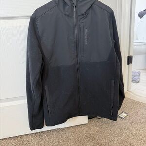 Men's Black Performance Jacket by [Brand]